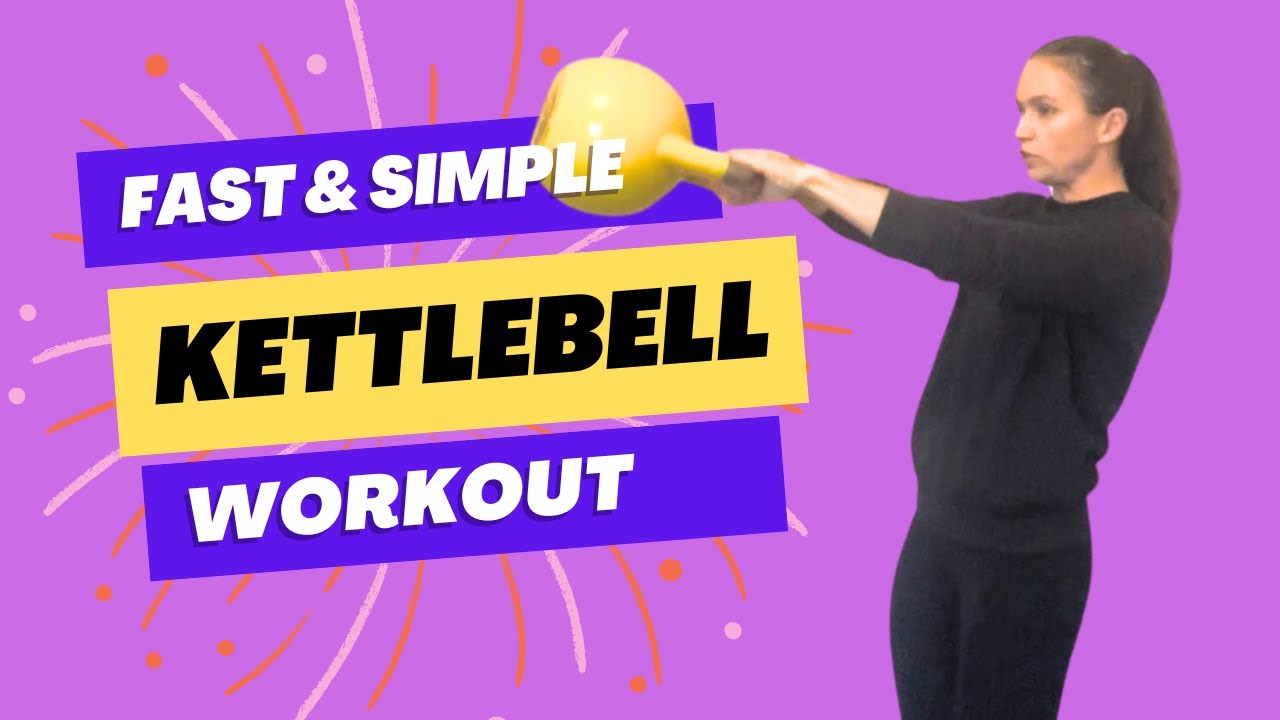 Fast Kettlebell Workout (Postpartum Friendly)