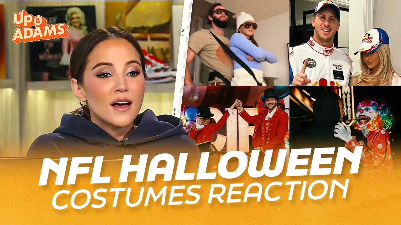 Kay Adams Reacts to NFL Stars Halloween Costumes