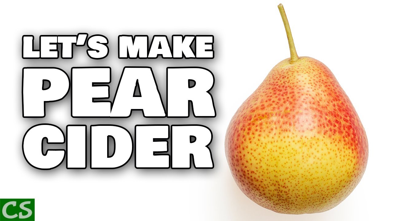 Pear Cider - How to Make an Easy Perry