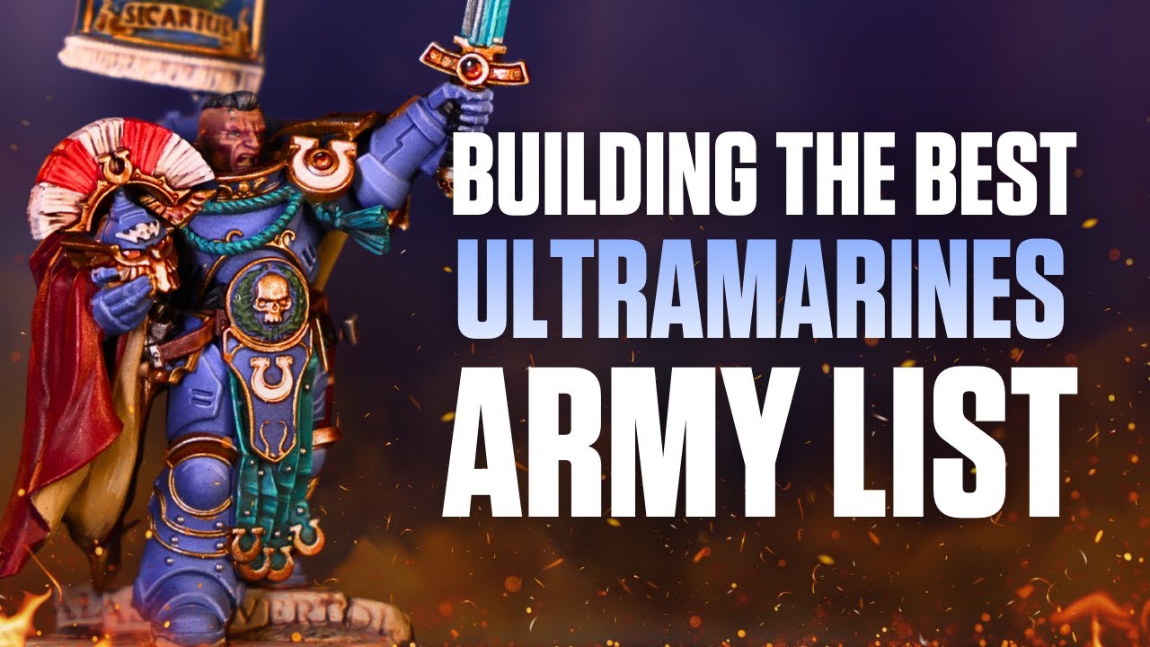 Составляем полный список Ультрамаринов по вселенной Warhammer 40k!