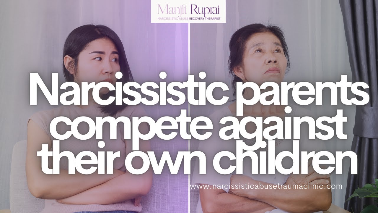 Narcissistic parents compete against their own children