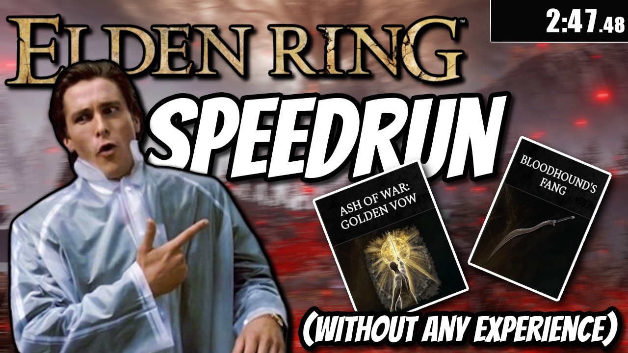 Насколько быстро можно пройти Elden Ring, не имея НИКАКОГО опыта (в скоростном прохождении)?