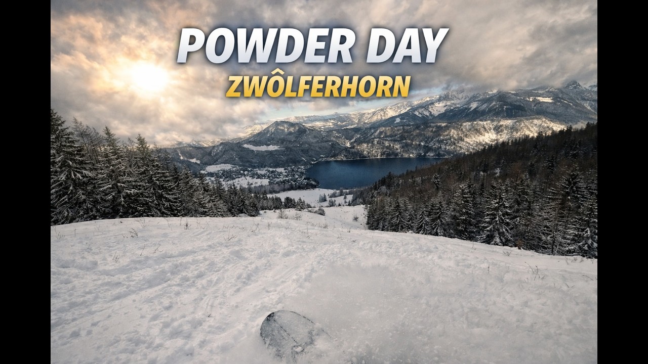 Splitboard Tour at Zwölferhorn | Unreal Mountain Light & Powder Day