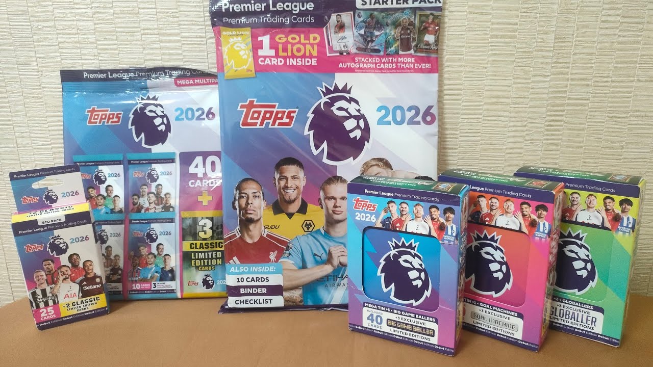 🔥Topps premier league 26 Starter pack 🔥