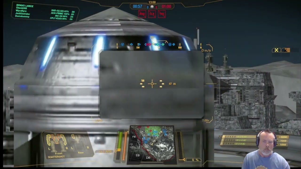STANKHAWK 3x lbx-2's! 500 dammy! 40% Damaged! Harrowing escape!