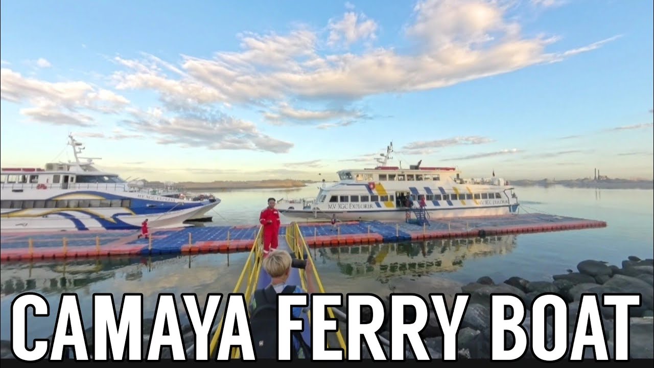 BOARDING  FERRY BOAT BOUND TO CAMAYA BATAAN
