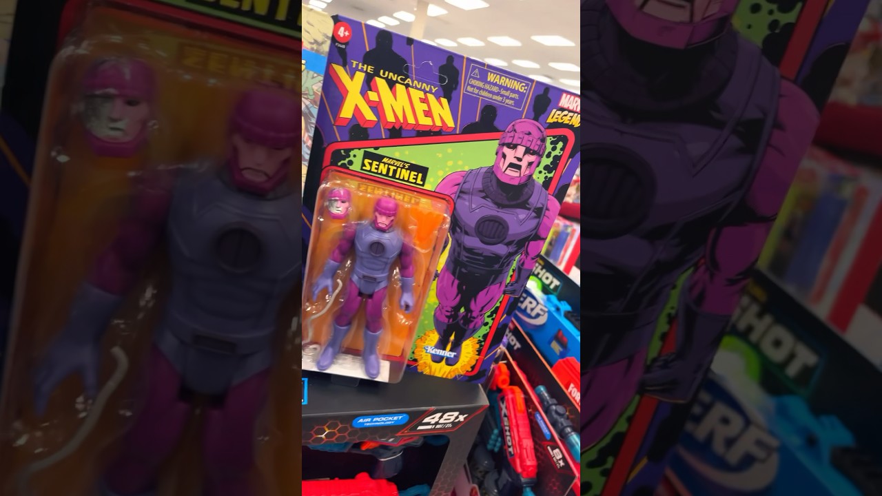 X-Men 97 Marvel Legends Sentinel at Ross for $6 😳 #XMen #Marvel #ToyHunt