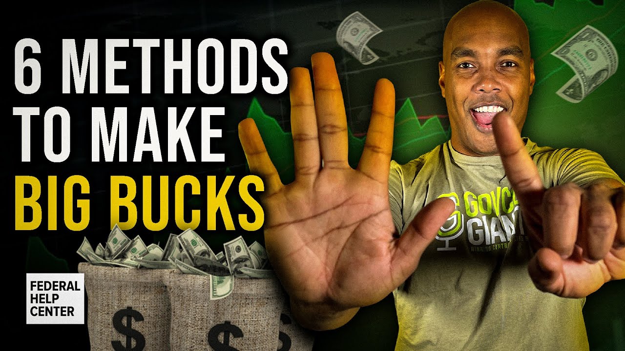 Шесть (6) методов, которые я использую для создания BIG BUCKS на FedbizOpps (FBO)