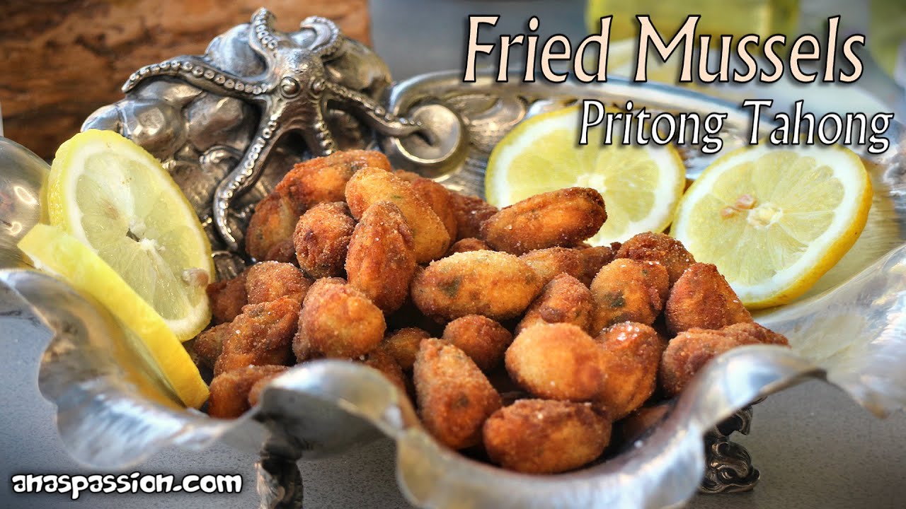 Pritong Tahong | Breaded Fried Mussel