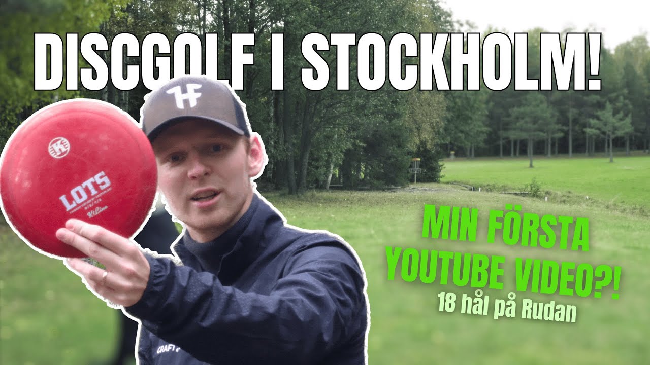 Discgolf i Stockholm! Min första video?!