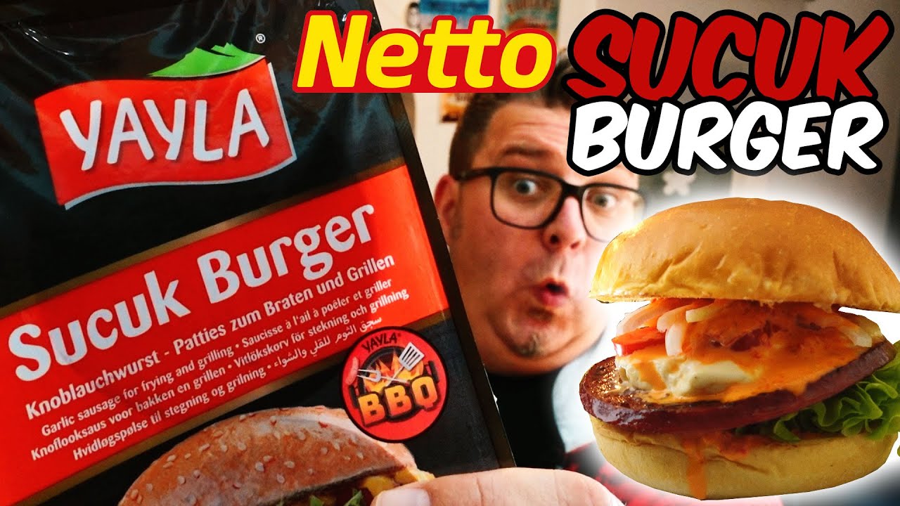 TEST: NETTO SUCUK BURGER | REZEPT MIT SPECIAL SAUCE!