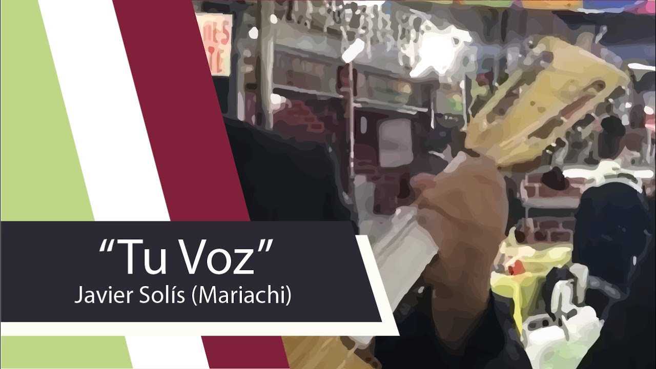 “ Tu voz” - Un homenaje a Javier Solís. Mariachi estrellas de Garibaldi.