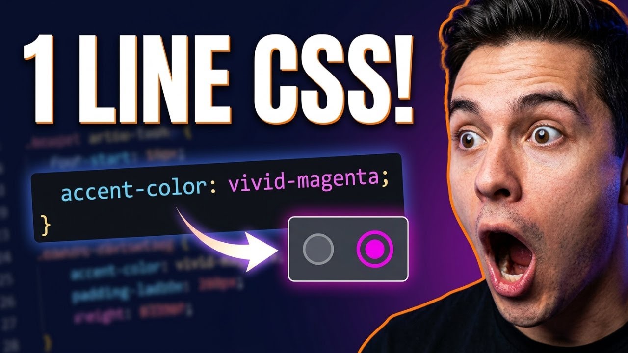 Topp CSS-expert avsl&ouml;jar stylingtrick f&ouml;r enradiga formul&auml;r med accentf&auml;rg