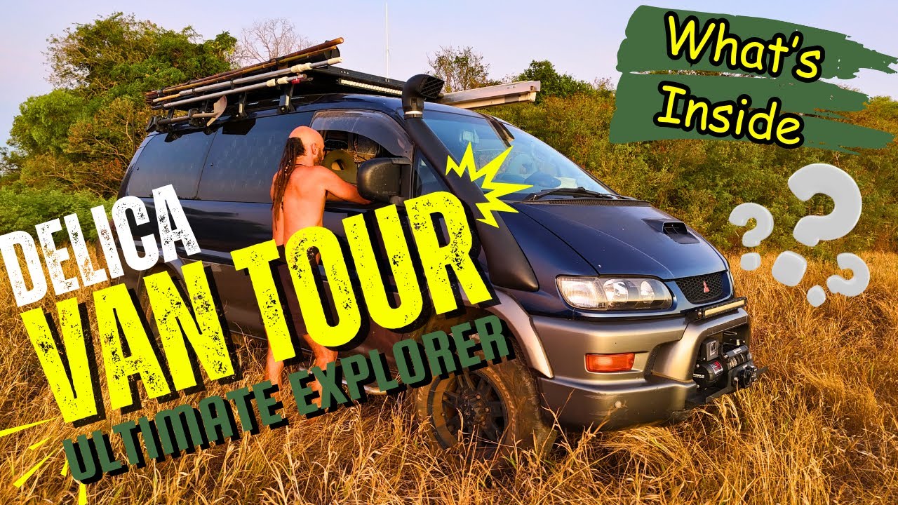 INSIDE My EPIC Mitsubishi Delica ADVENTURE VAN