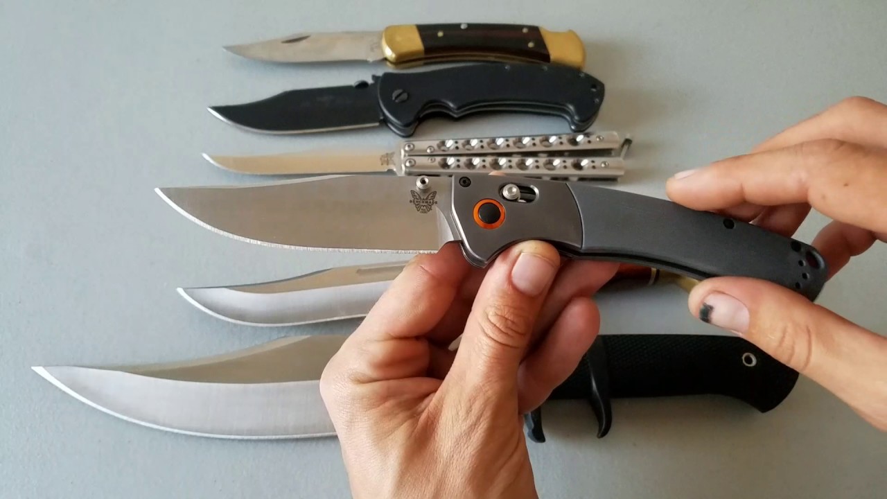 Blade shapes: clip Point/Bowie