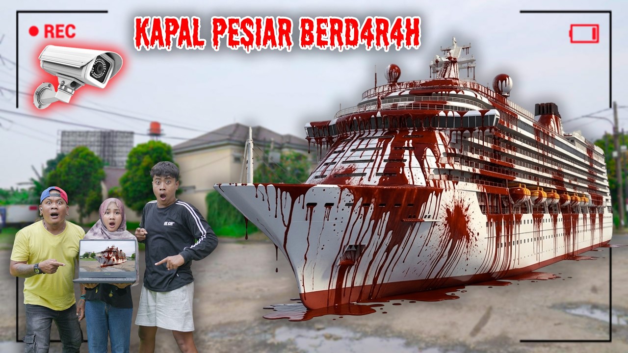 JIka CCTV Merekam Kapal Pesiar Berlumur D4r4h Terparkir Depan Rumah, Cepat Lari !!