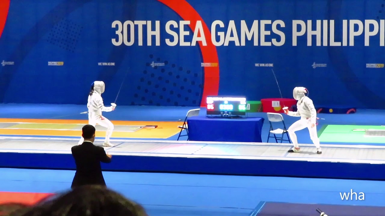 30th SEAGames - Fencing Women's Individual Sabre SG vs ID (Semifinals)
