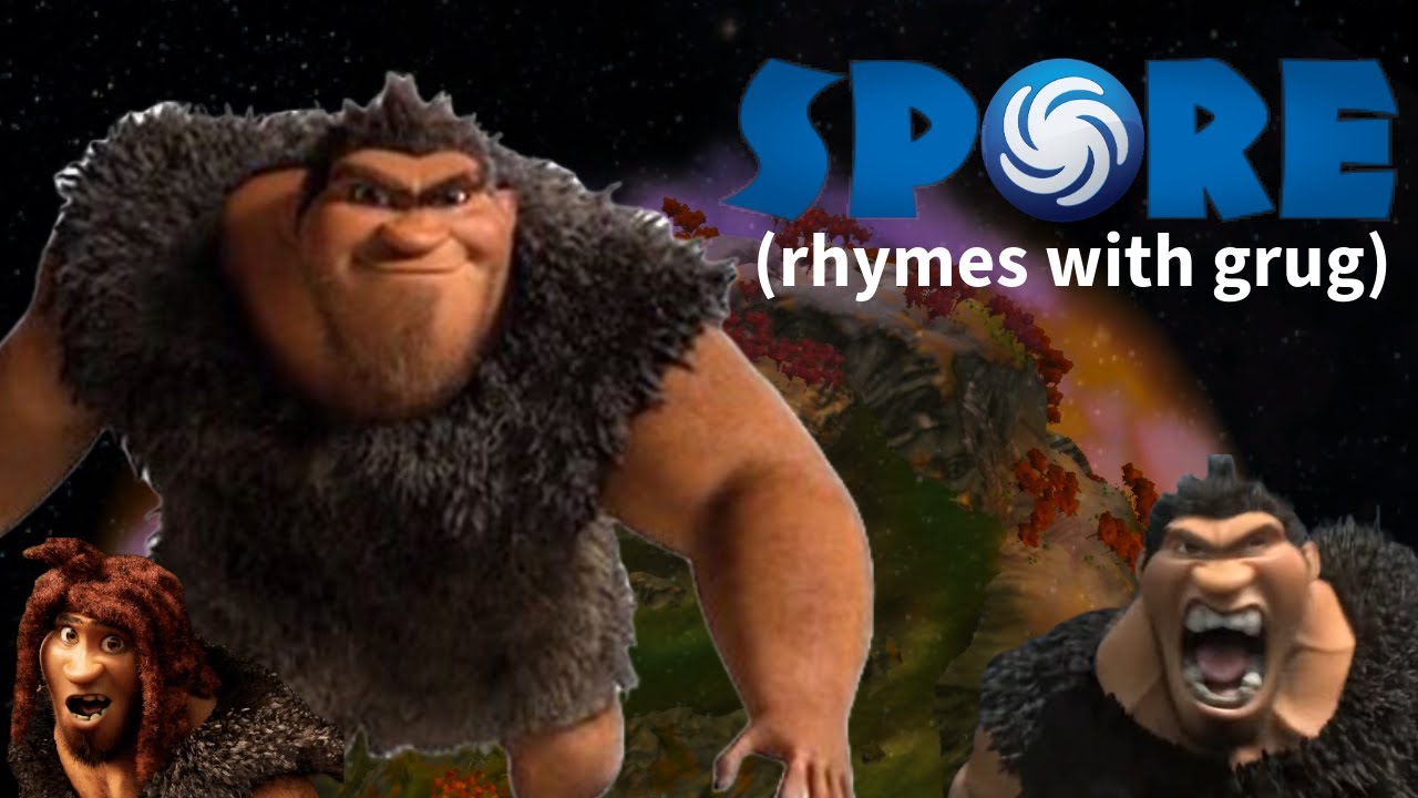 I made Grug in Spore (It Rhymes with Grug)