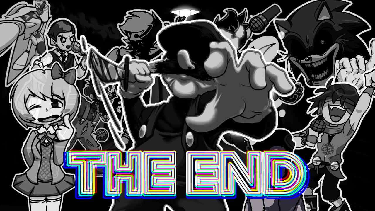 The End but Everyone Sings It 💥 (FNF Mario Madness BETADCIU) The End - BETADCIU