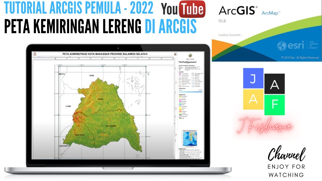 Cara Buat Peta Kemiringan Lereng di Arcgis