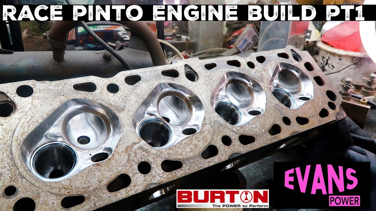 How to Build A Ford Pinto Race Engine with Evans Power / Burton Power Part 1