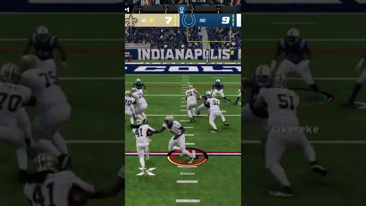 Alvin Kamara Has a force Field in Madden 23