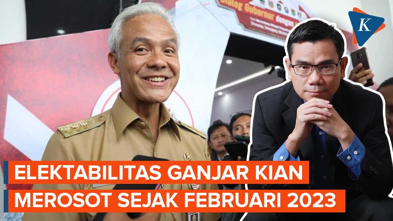 Survei LSI: Elektabilitas Ganjar Turun Sejak Februari 2023