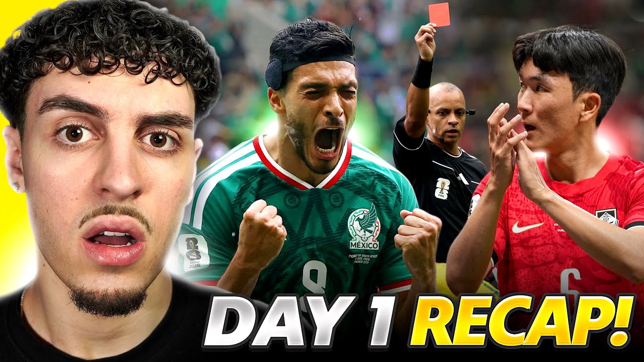 The CRAZIEST Start to World Cup 2026!! | WORLD CUP DAY 1 RECAP