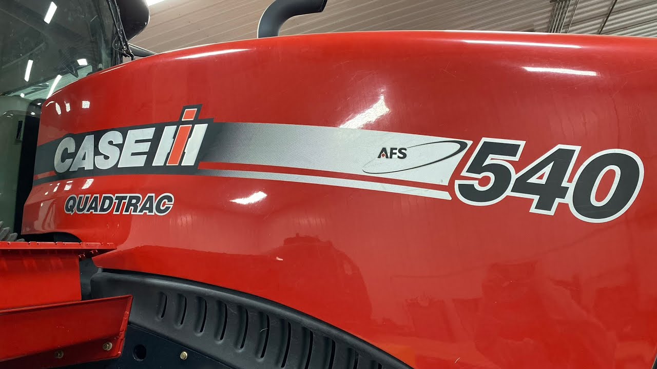 540 Case IH Quad Track pulling High Speed FURY Disk