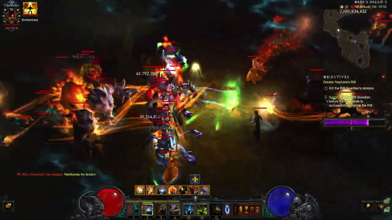 Diablo 3 S30 SSFHC | GR150 Jade  Harvester Witch Doctor | R1 World (No conduit)
