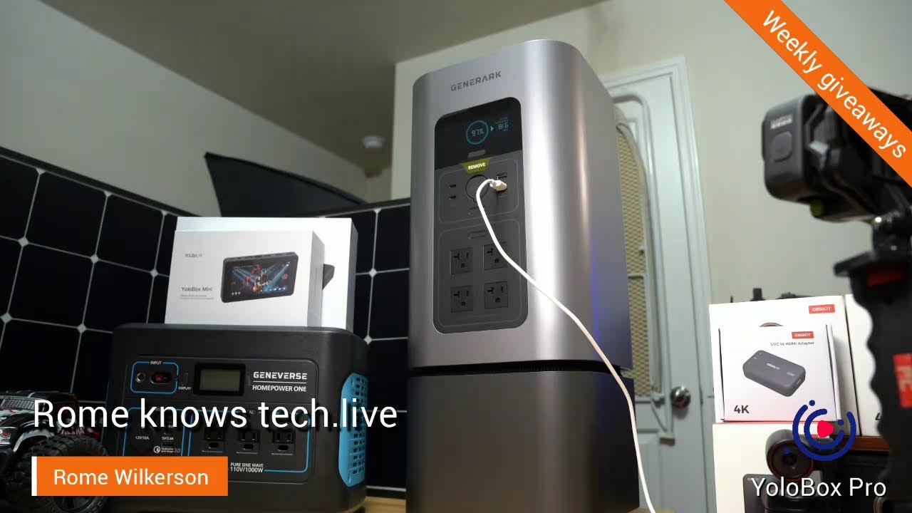 Amazon live stream - Rome knows tech