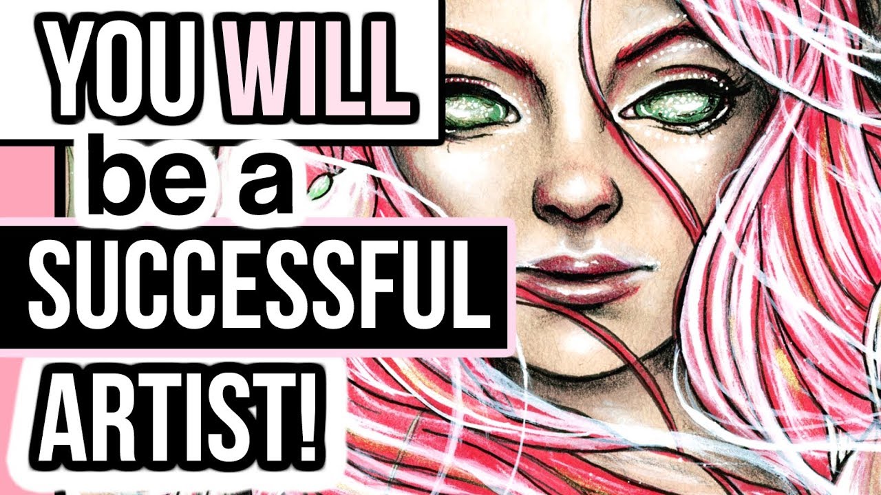 5 REASONS YOU WILL BE A SUCCESSFUL ARTIST! Sketch with me + Art talk