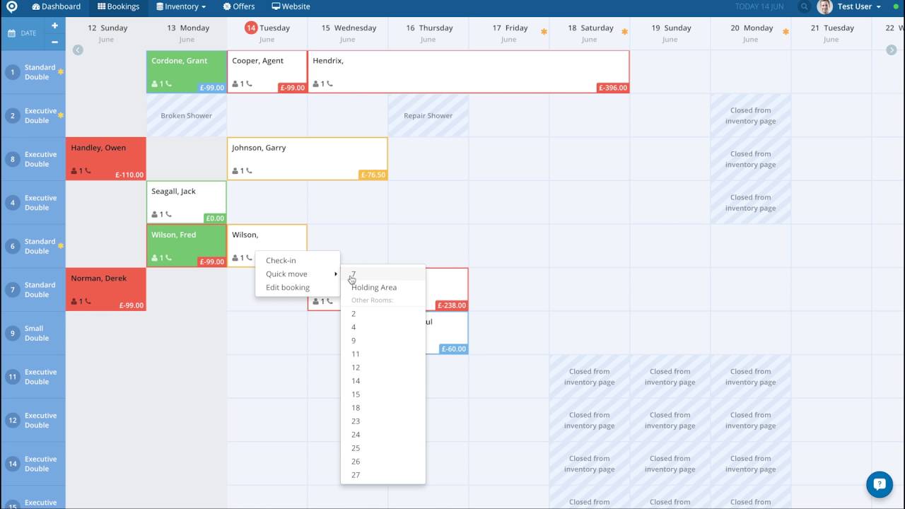 The Booking Factory - Hotel Property Management System PMS