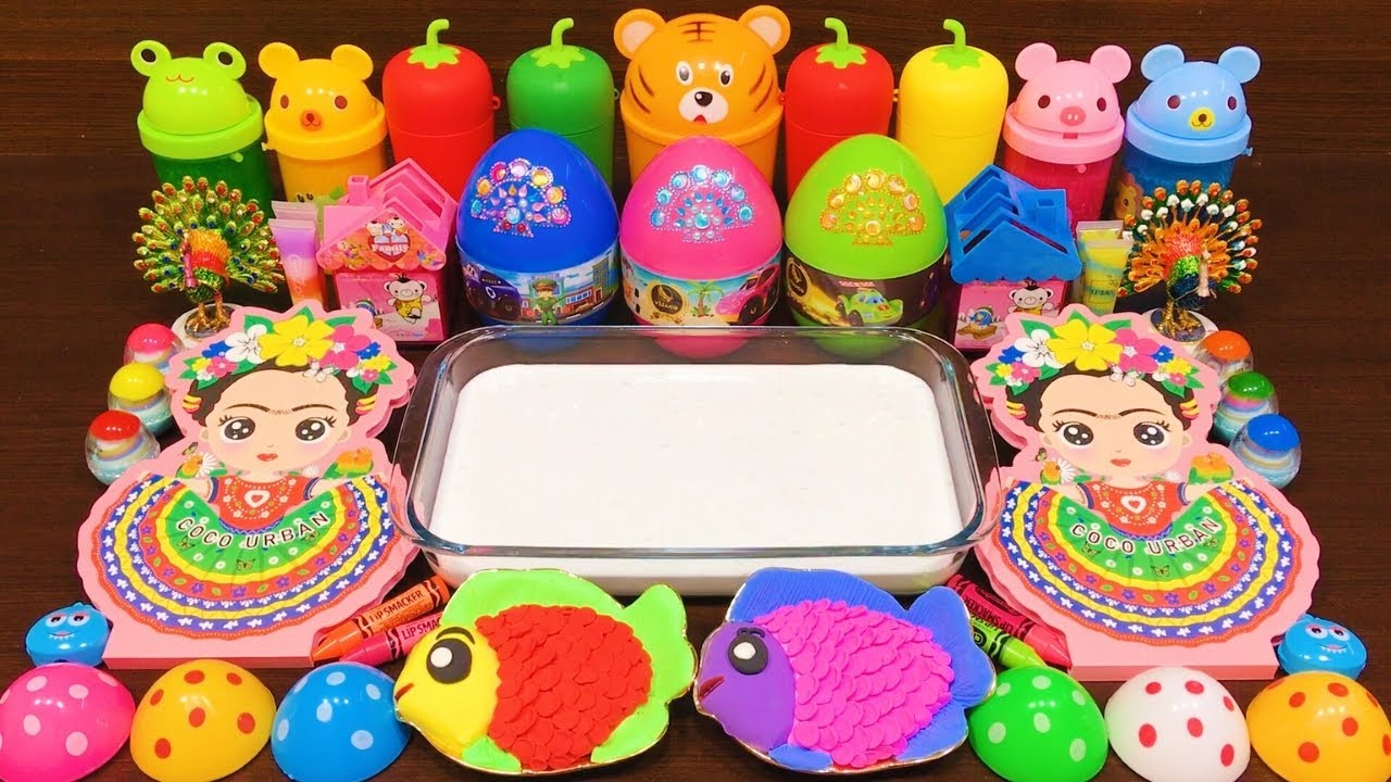 Slime Mixing ASMR: Gold vs Rainbow | Glossy Pop Sounds & Swirls #115