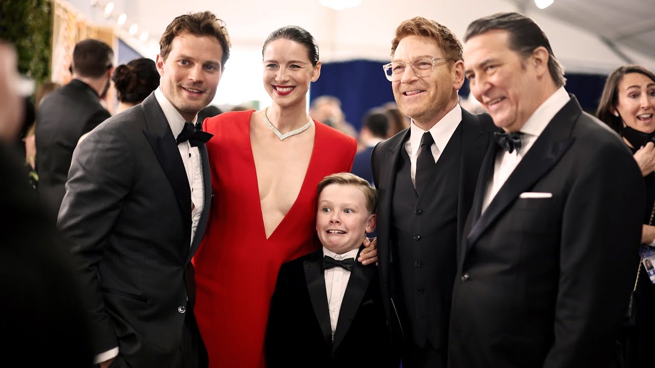 Belfast Cast | SAG Awards Compilation - Caitriona Balfe, Jamie Dornan, Ciaran Hinds, Jude Hill