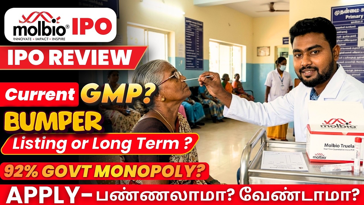 Molbio Diagnostics IPO Review in Tamil 🚀 | The Next Big Healthcare Stock?