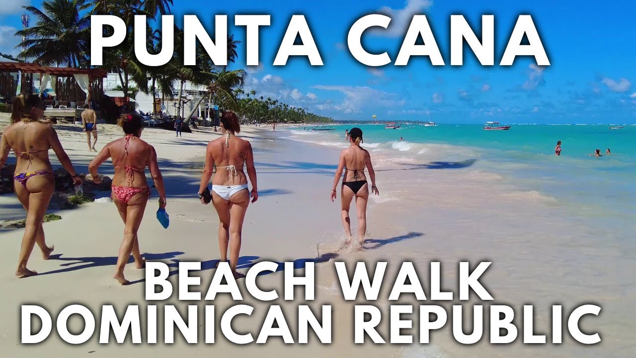 Paradise Found: Stunning Punta Cana Beach Walk