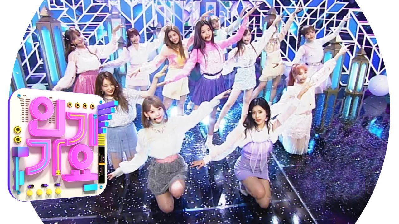 IZ * ONE - Violeta (Violeta) @ Popular song Inkigayo 20190407