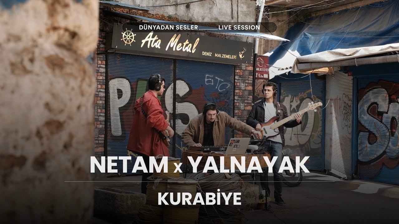 Netam x Yalnayak - Kurabiye | Live Session @ Karaköy