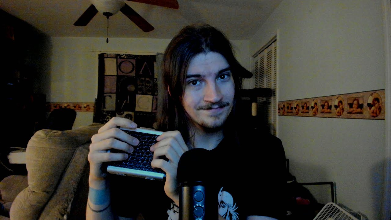 ASMR Leather Tapping Like My Life Depends On It