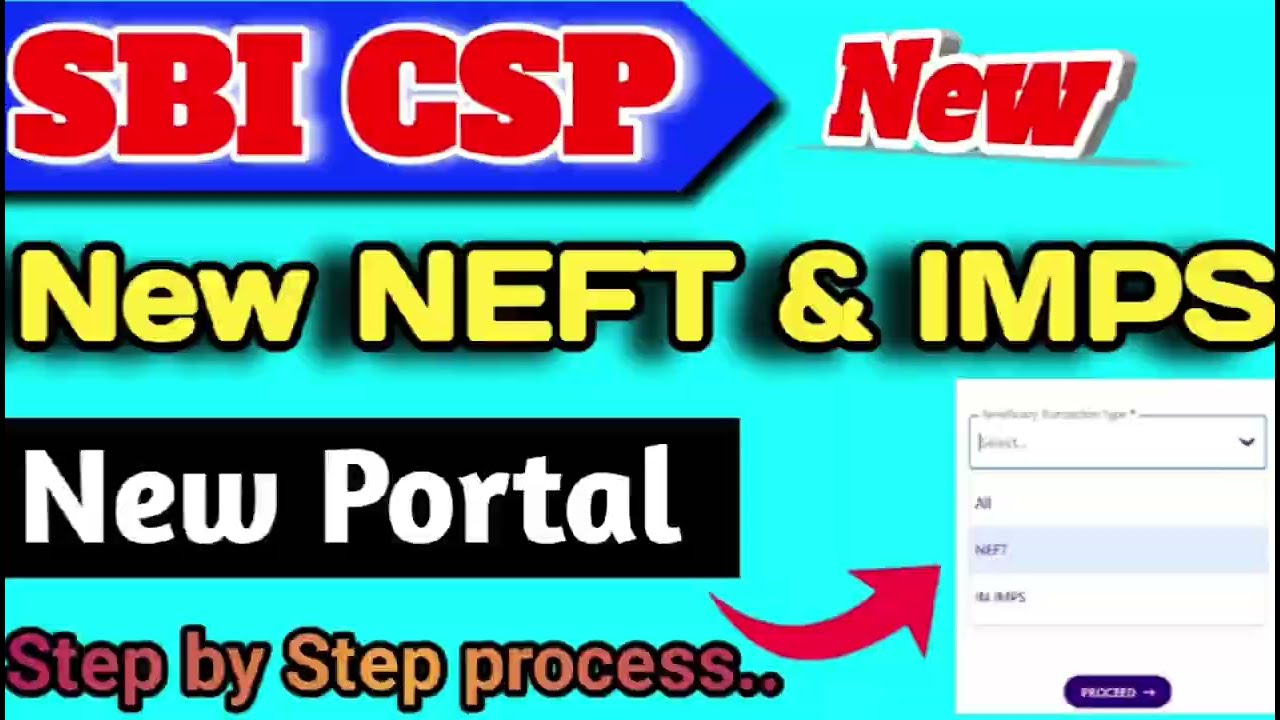 SBI CSP new NEFT options update ,sbi sbi new update 2025,sbi csp new update Online tech 646