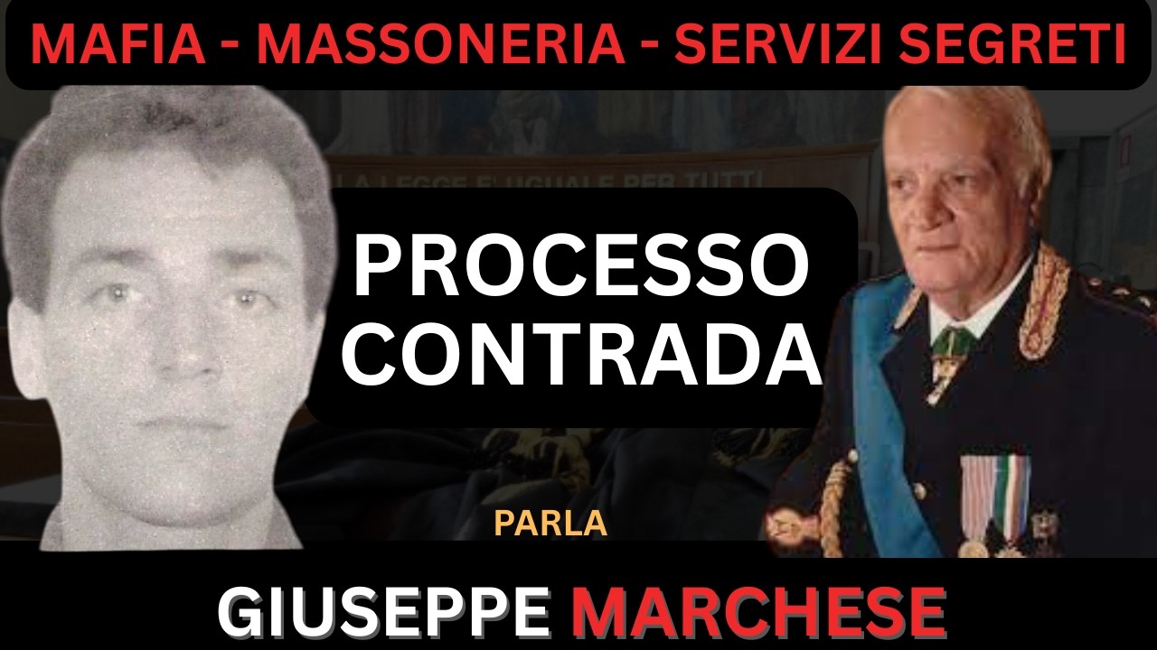 IL PENTITO GIUSEPPE MARCHESE ACCUSA BRUNO CONTRADA: COLLUSIONE TRA MAFIA E STATO (1994)