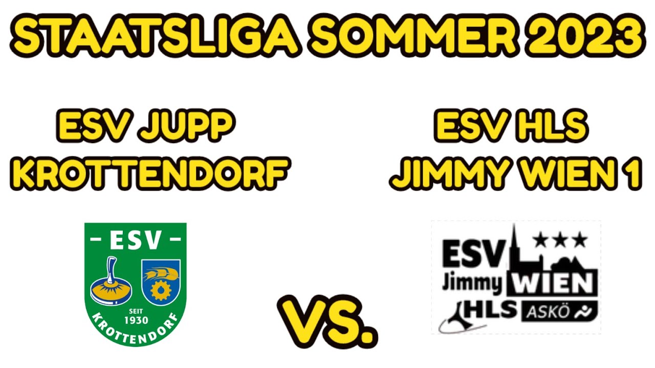 1.Runde Staatsliga Stocksport 2023 || ESV JUPP Krottendorf vs. ESV HLS Jimmy Wien 1