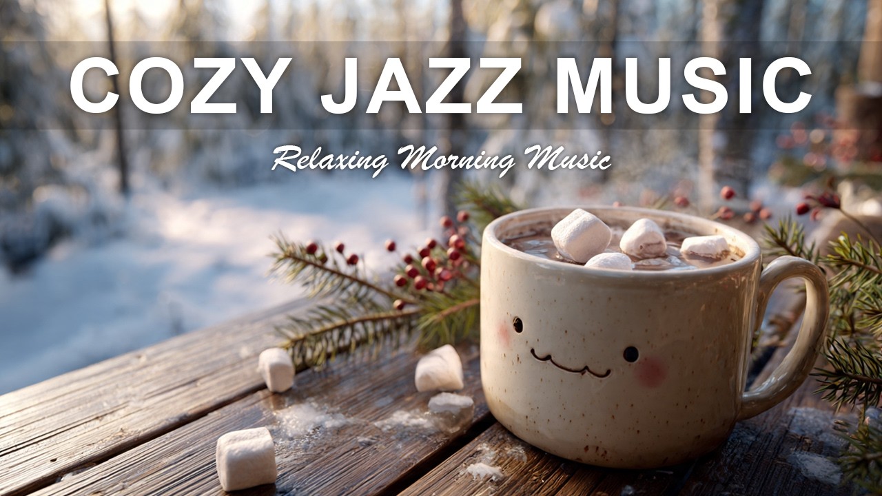 Cozy Jazz Music☕ Smooth Jazz for Relax, Focus & Cozy Coffee Moments