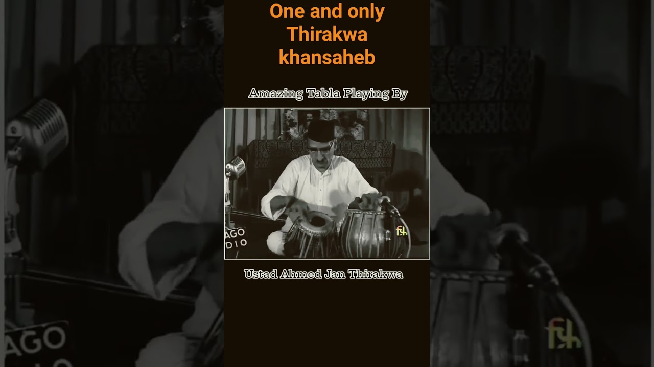 Ustad Thirakwa khansaheb famous Rela #india #thirkwa #tabla