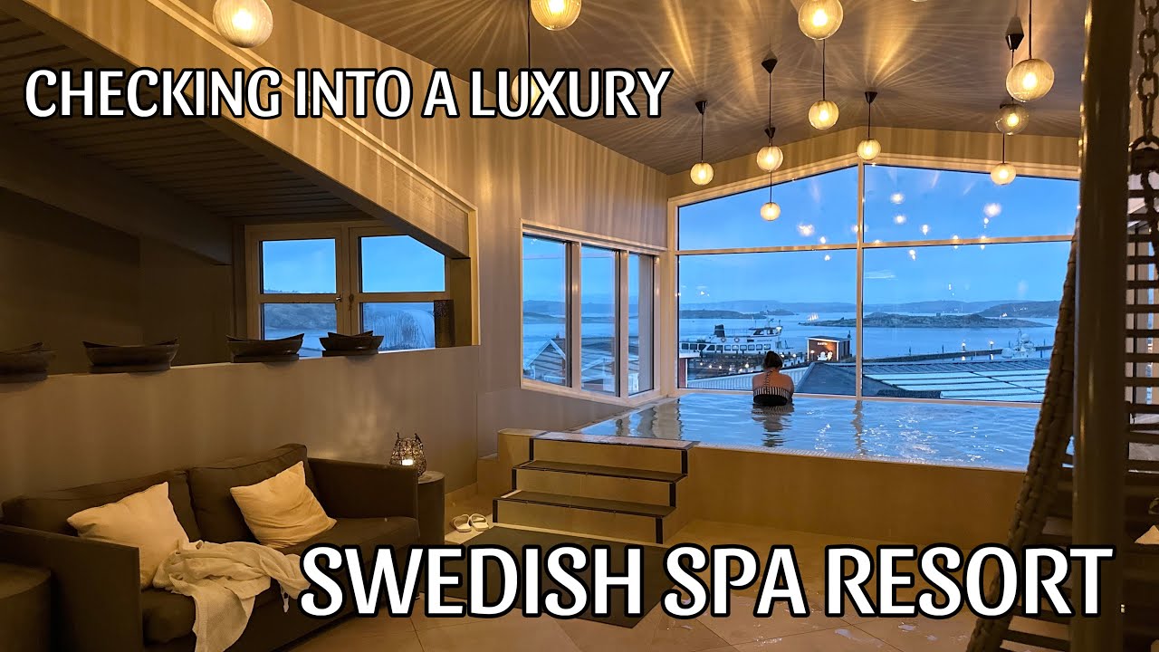 CHECKING INTO A LUXURY SWEDISH SPA HOTEL!