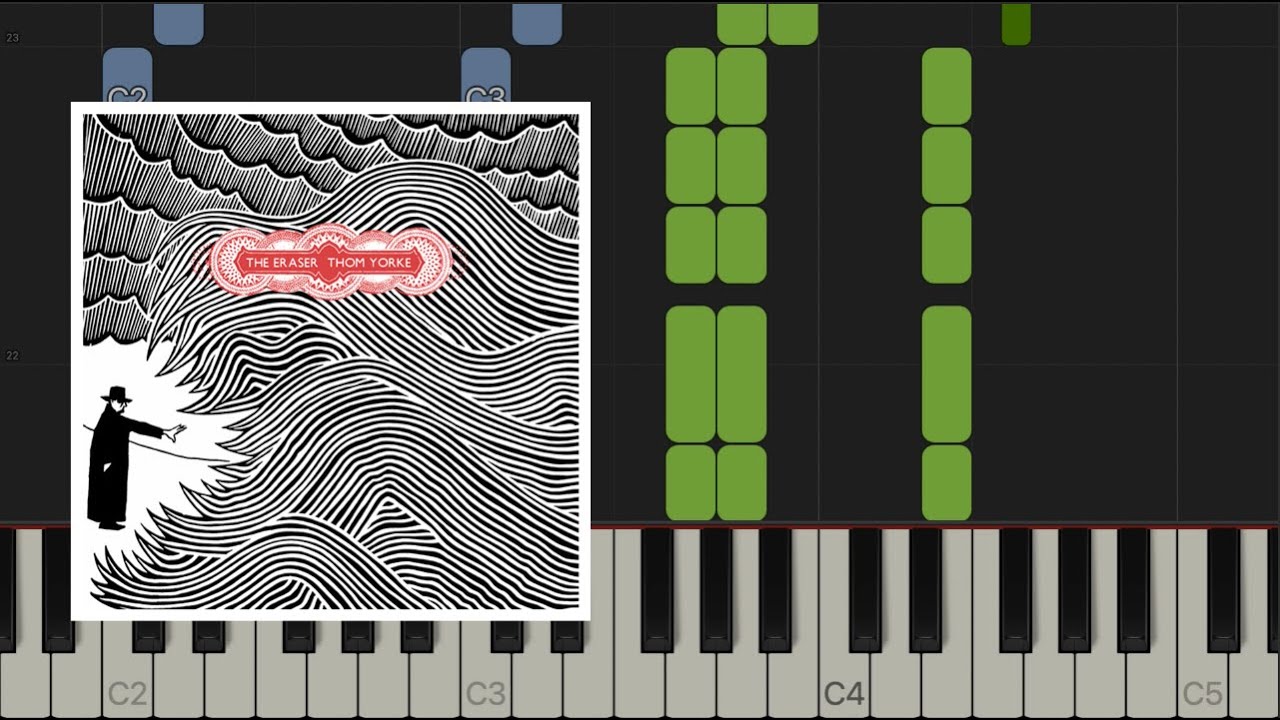 The Eraser - Thom Yorke Piano Tutorial