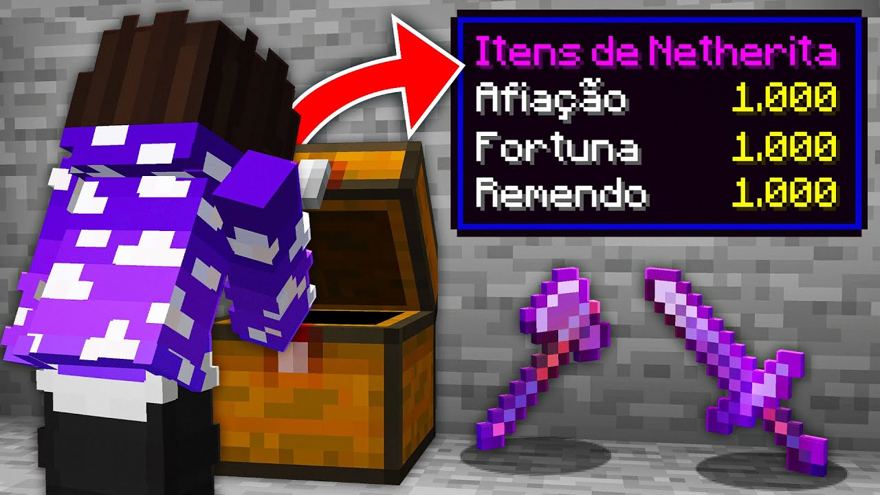 Os BAÚS são SUPER ROUBADOS no minecraft