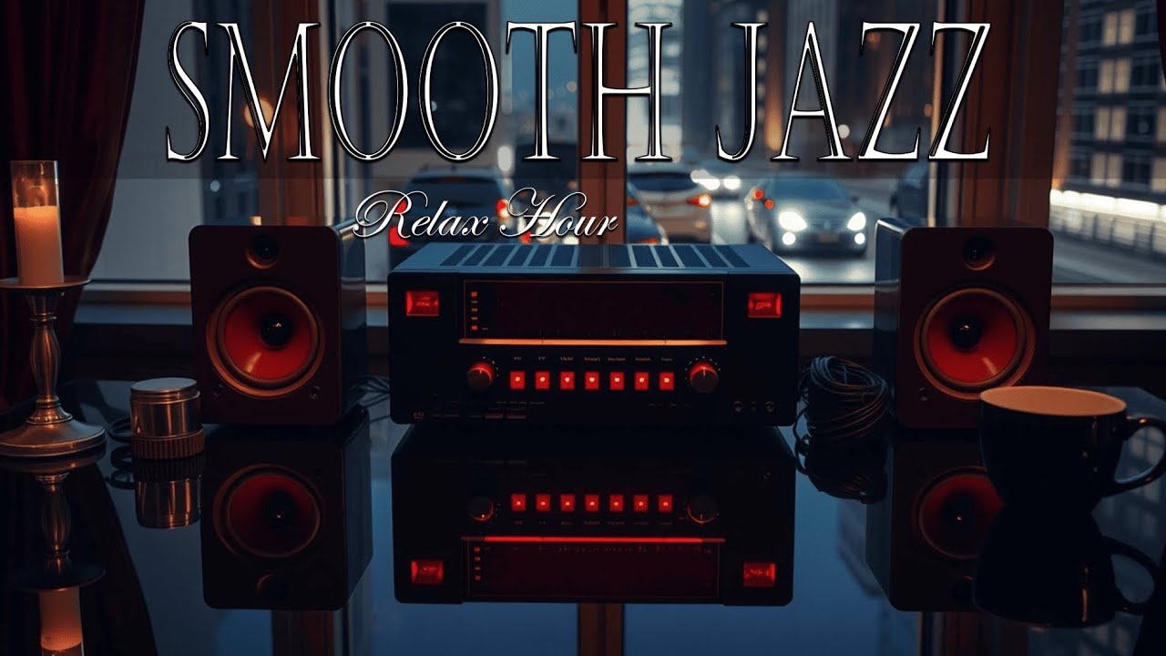 Smooth Jazz & Soul R&B instrumental – Grooves Cozy Cafe Ambience – Relax & Focus.