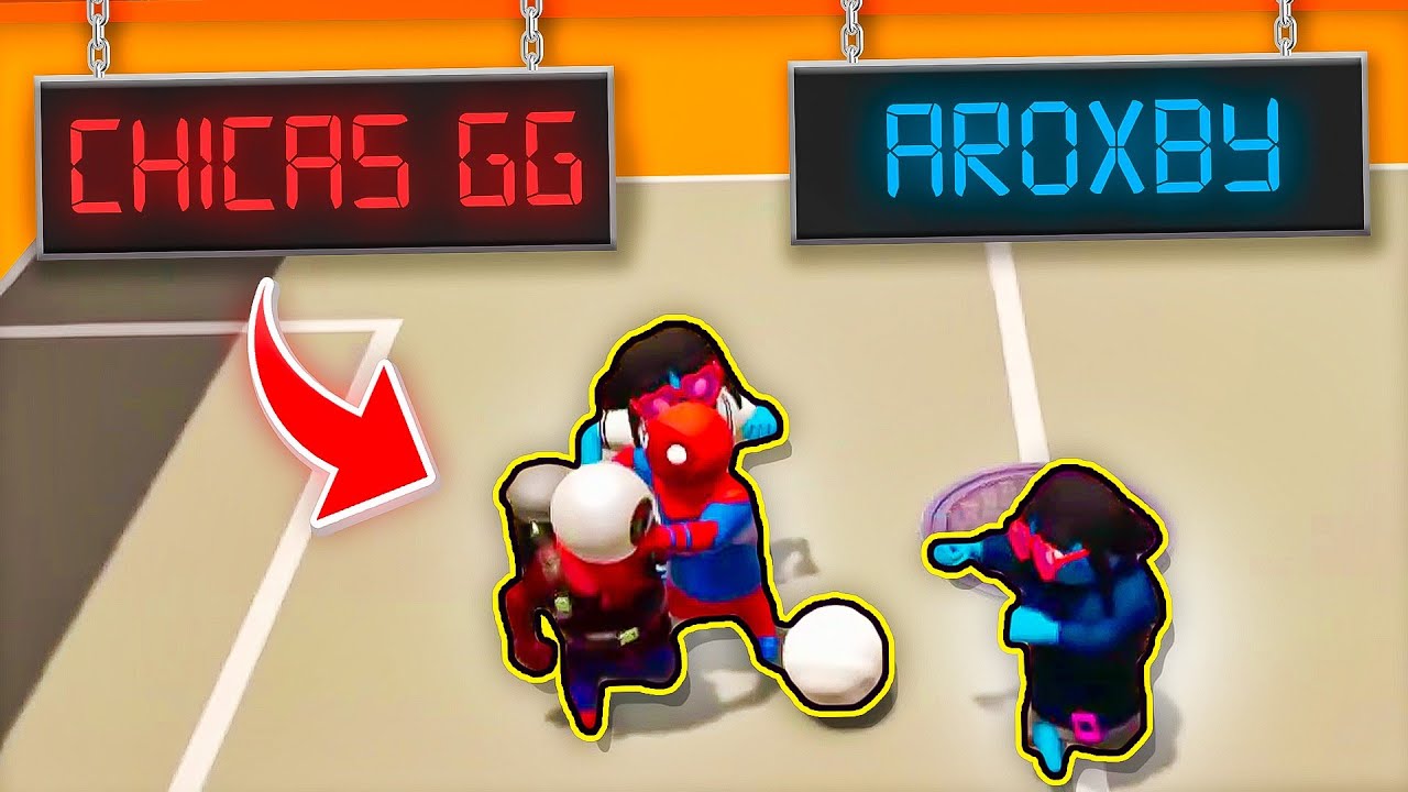 FUTBOLITO EN GANG BEASTS! CHICAS GG VS AROXBY!!